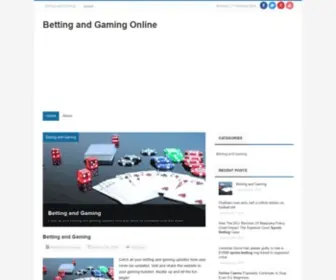 Bettingandgamingonline.net Screenshot
