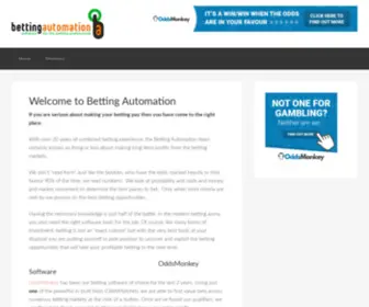 Bettingautomation.com(Racing Synergy) Screenshot