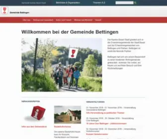 Bettingen.ch Screenshot