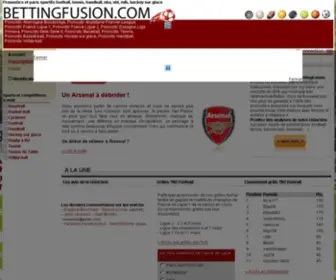 Bettingfusion.com Screenshot