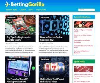 Bettinggorilla.com Screenshot