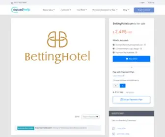 Bettinghotel.com Screenshot