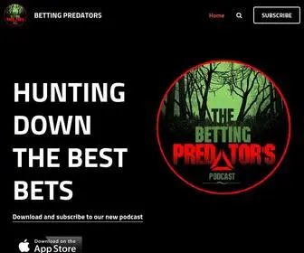 Bettingpredators.com Screenshot