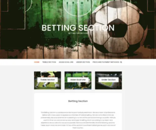 Bettingsection.com Screenshot