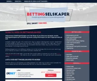 Bettingselskaper.com Screenshot