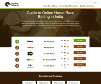 Bettingsites.co.in Screenshot