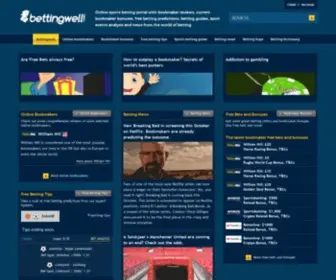 Bettingwell.com Screenshot