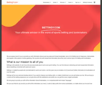 Bettingy.com(Bettingy) Screenshot