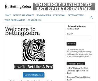 Bettingzebra.com Screenshot