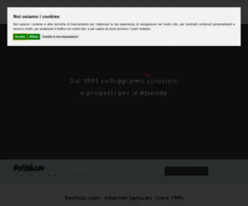 Bettiolo.com(Sviluppo applicazioni web e consulenza informatica per le aziende) Screenshot