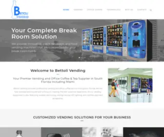 Bettolivending.com(Bettoli Vending) Screenshot