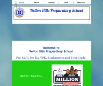 Bettonhills.com(Betton Hills Preparatory) Screenshot