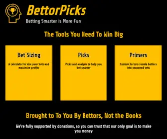 Bettorpicks.com Screenshot