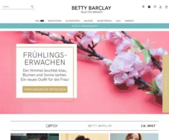 Bettybarclay.com(Damen Bekleidung in großer Auswahl online finden) Screenshot