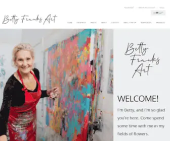 Bettyfranksart.com(Betty Franks Art) Screenshot