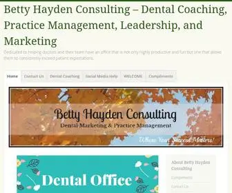 Bettyhaydenconsulting.com(Betty Hayden Consulting) Screenshot