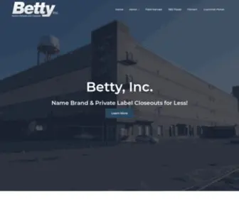 Bettyinc.com(Betty, Inc) Screenshot