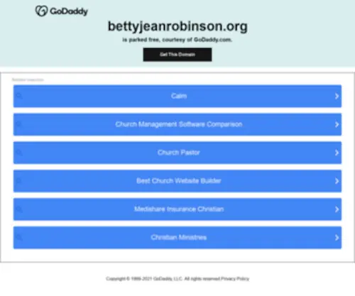 Bettyjeanrobinson.org(BettyJeanRobinson) Screenshot