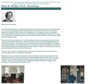 Bettyphillipspsychology.com(Psychologist) Screenshot