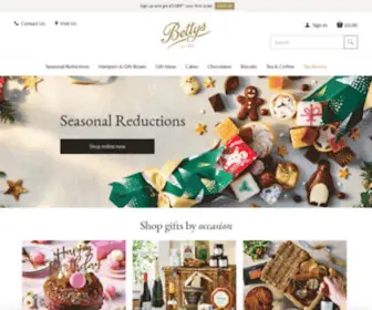Bettys.co.uk(Bettys online shop: luxury gifts) Screenshot