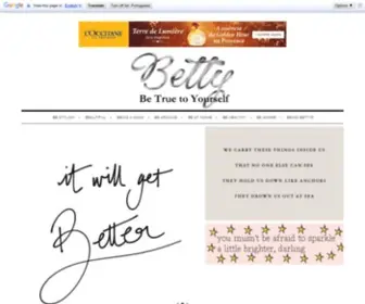 Bettys.com.br(Be true to yourself) Screenshot