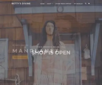 Bettysdivine.com(Betty's Divine) Screenshot