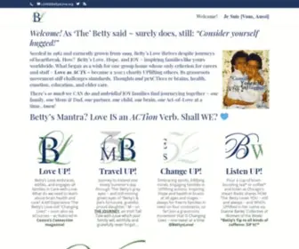 Bettyslove.org(In Betty's Love IS) Screenshot