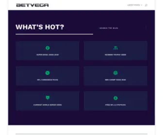 Betvega.com Screenshot