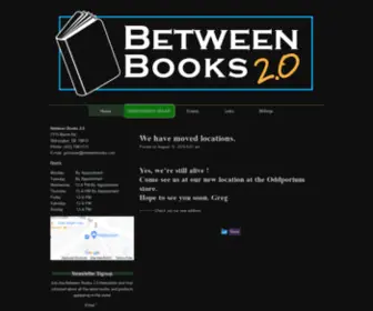 Betweenbooks.com(Between Books) Screenshot