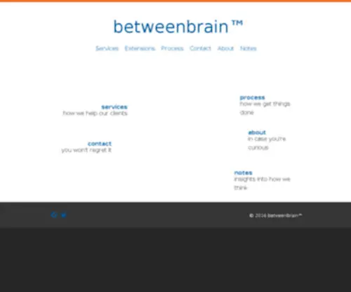 Betweenbrain.com(Betweenbrain) Screenshot