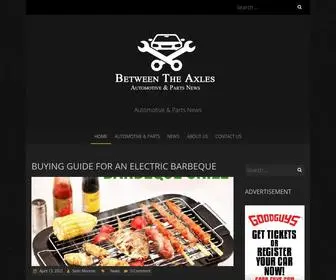 Betweentheaxles.com.au(Automotive & Parts News) Screenshot