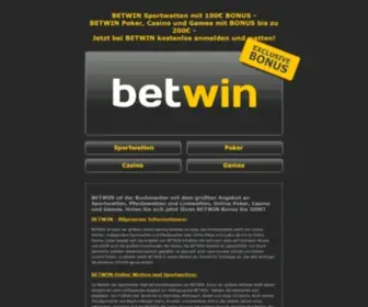 Betwin.de.com Screenshot