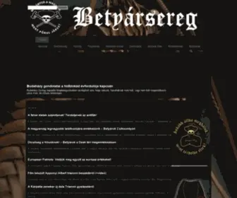 Betyarsereg.hu(Betyársereg) Screenshot