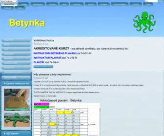 Betynka.cz(Dom) Screenshot