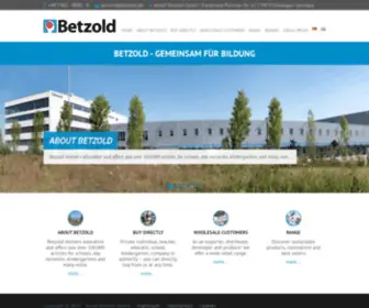 Betzold.com(Betzold Firmengruppe) Screenshot