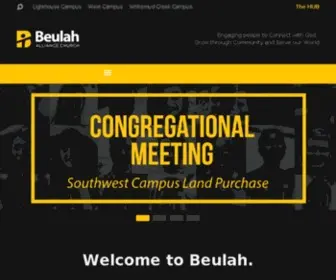 Beulah.ca(Beulah Alliance Church) Screenshot