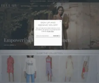 Beulahlondon.com(Beulah London) Screenshot