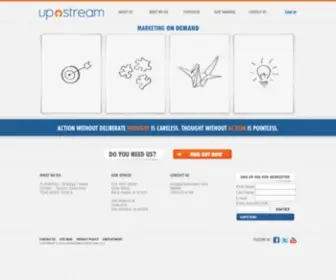 Beupstream.com(Be Upstream) Screenshot
