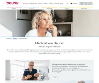 Beurer-Medical.de(Beurer Medical) Screenshot