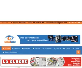 Beut7.com(Accueil) Screenshot