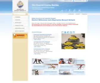 Bev-Eissport.de(Herzlich Willkommen beim Bayerischen Eissport) Screenshot