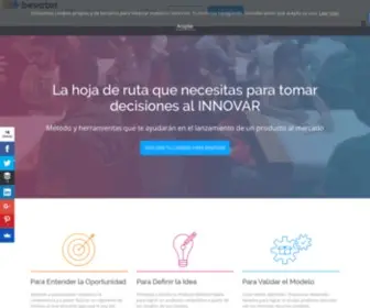 Bevator.com(Creatividad e innovaci) Screenshot