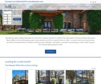 BevBest.com(White Mountains AZ REALTOR) Screenshot