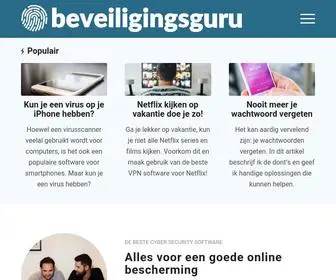 Beveiligingsguru.nl(De Beste Cyber Security Software) Screenshot