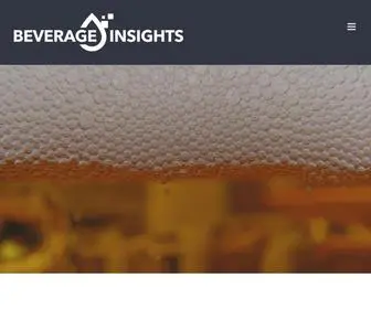 Beverageinsights.co(Beverage Insights) Screenshot