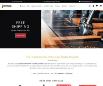 Beverageselect.com(Beverage Select) Screenshot