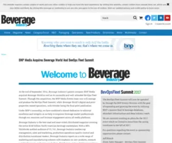 Beverageworld.com(Beverage Industry Magazine) Screenshot