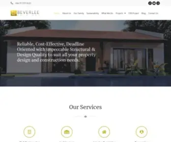 Beverleeholdings.com(Design and Build Studio in Sri Lanka) Screenshot