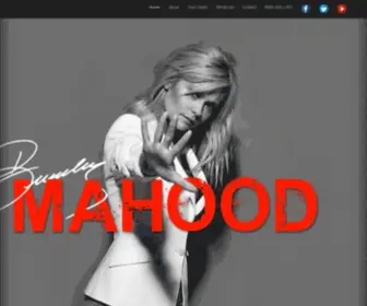 Beverleymahood.com(Beverley Mahood's Website) Screenshot