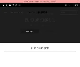 Beverlyblings.com(Bling Bling Accessories For Home) Screenshot